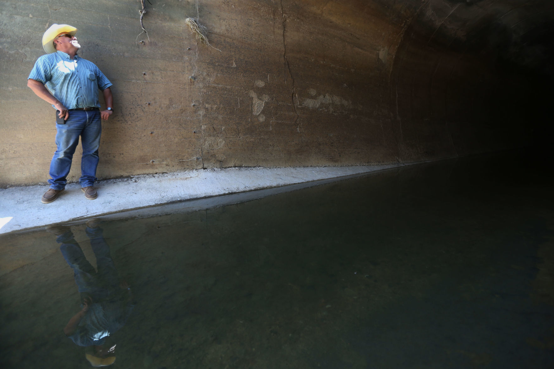 Irrigation Canal Tunnel Collapse
